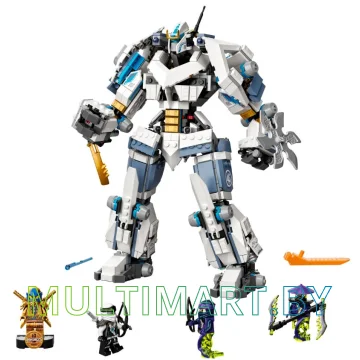 Конструктор LEGO Ninjago 71738 Битва с роботом Зейна картинка 3